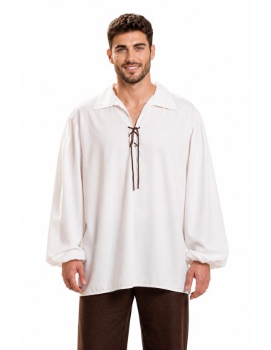 Fantasia de camisa medieval tamanho L | Fantasias para adultos O Rei do Carnaval